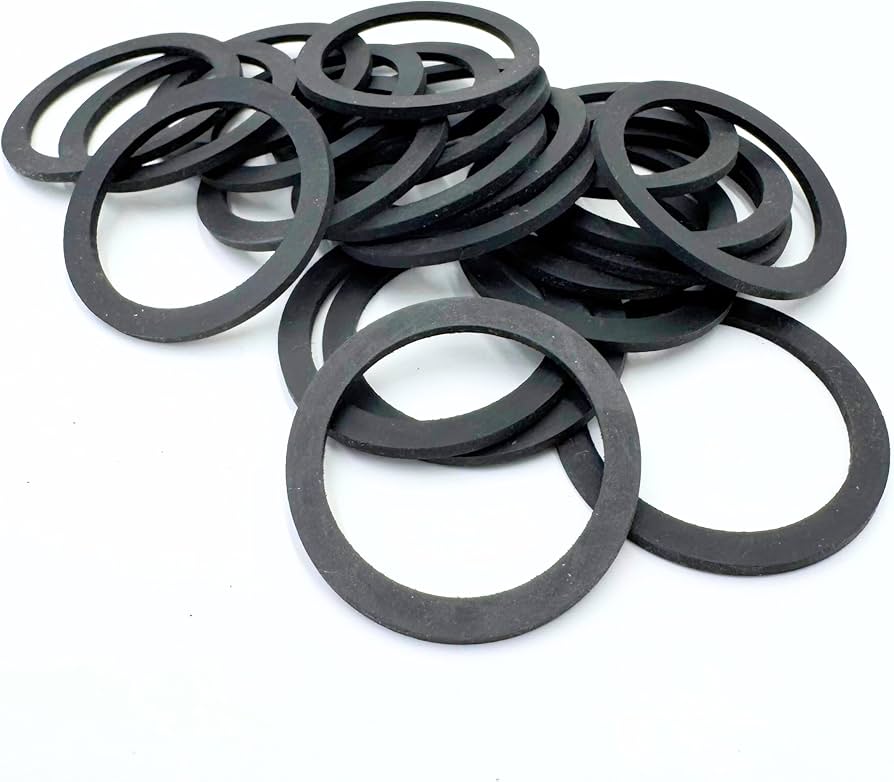 Juntas planas de goma